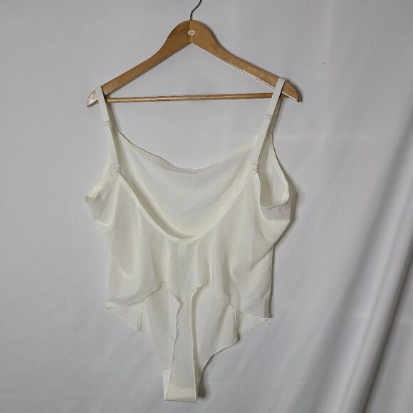 SKIMS POWER MESH BODYSUIT white/“marble” sz 3x NWT - Picture 2 of 6